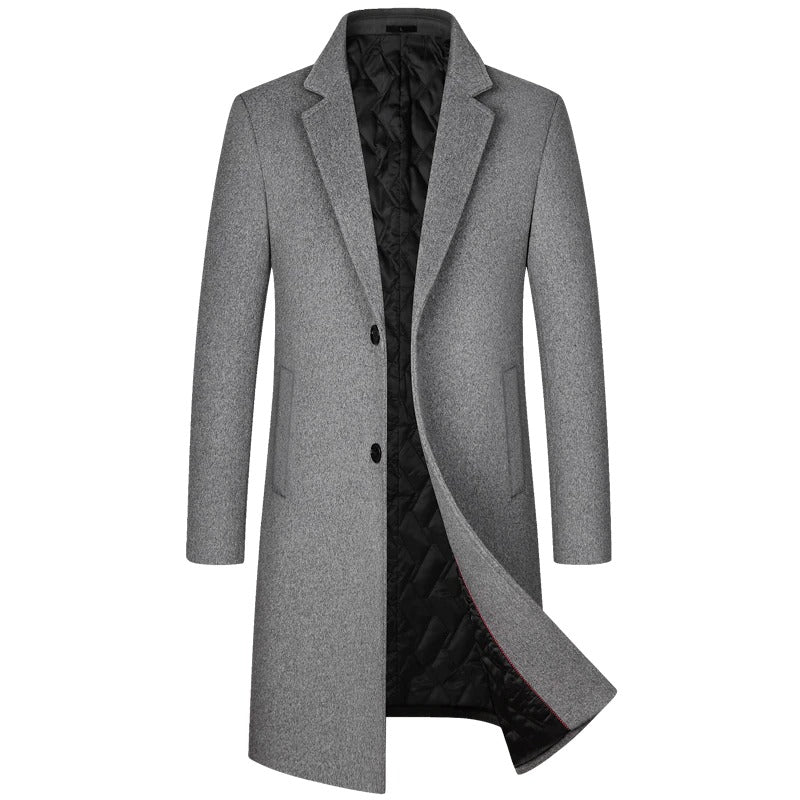 Men's Warm Casual Long Coat
