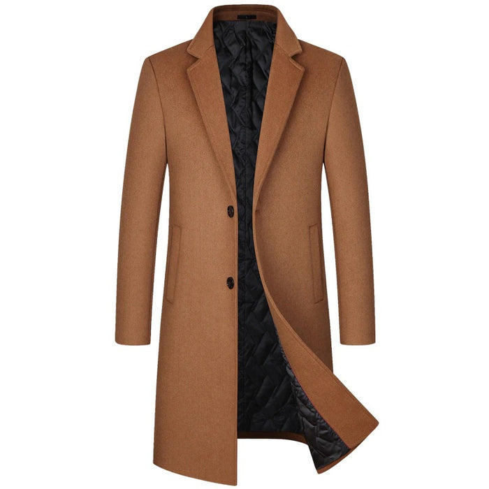 Men's Warm Casual Long Coat