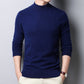 Men's Slim Fit Distressed Solid Pullover