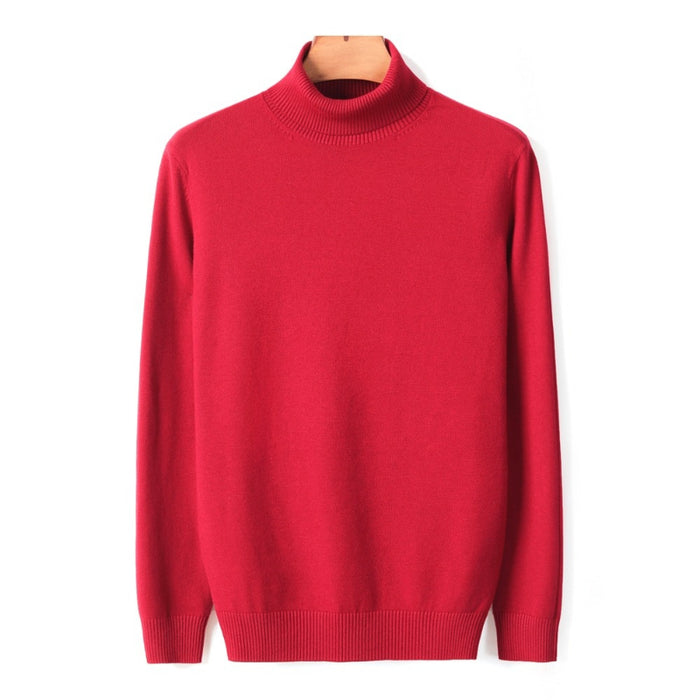 Men's Knitted Slim Fit Pullovers