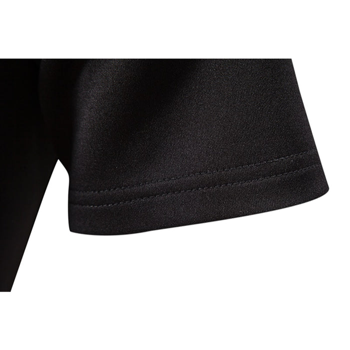 Men's Short Sleeve Turn Down Collar T-Shirt