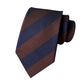 Men's Striped Grid Fashion Formal Tie