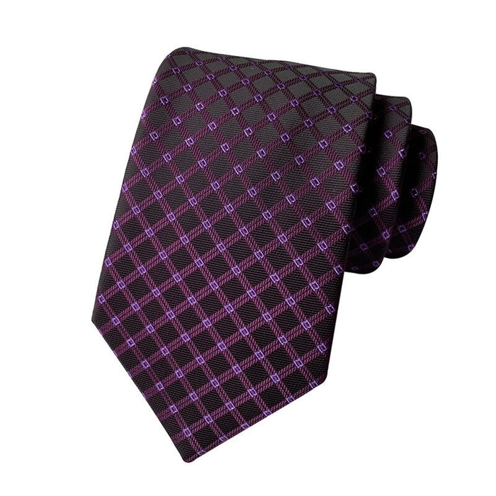 Men's Casual Stripped Cotton Neck Tie