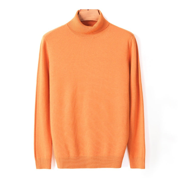 Men's Knitted Slim Fit Pullovers