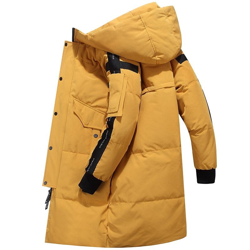 Men's Thick Warm Hooded Jacket