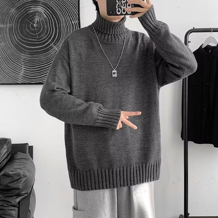 Men's Turtleneck Loose Casual Pullovers