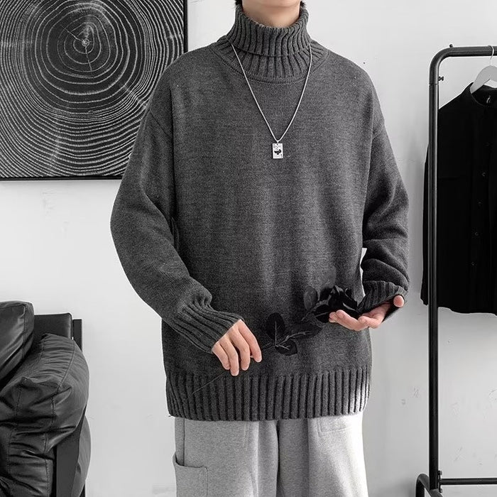 Men's Turtleneck Loose Casual Pullovers