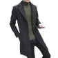 Men's Thick Fashion Warm Long Coat