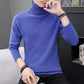 Men's High Neck Double Collar Thick Warm Pullover