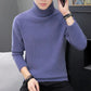 Men's High Neck Double Collar Thick Warm Pullover