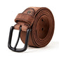 Men's Leather Casual Buckle Belt