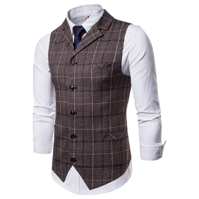 Men's Sleeveless Smart Casual Suit Vest