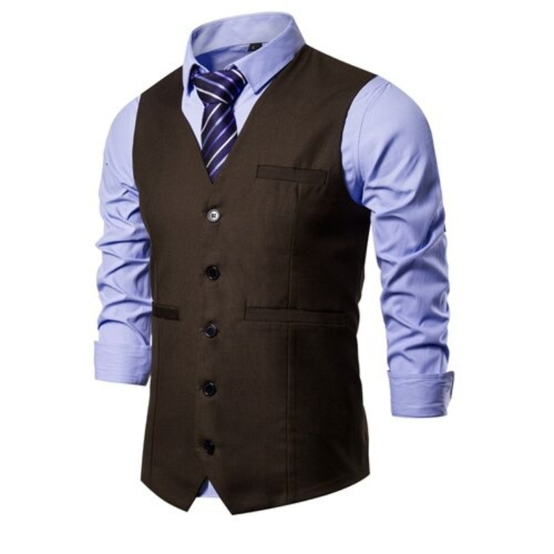 Men's Vintage Formal Blazer Vests