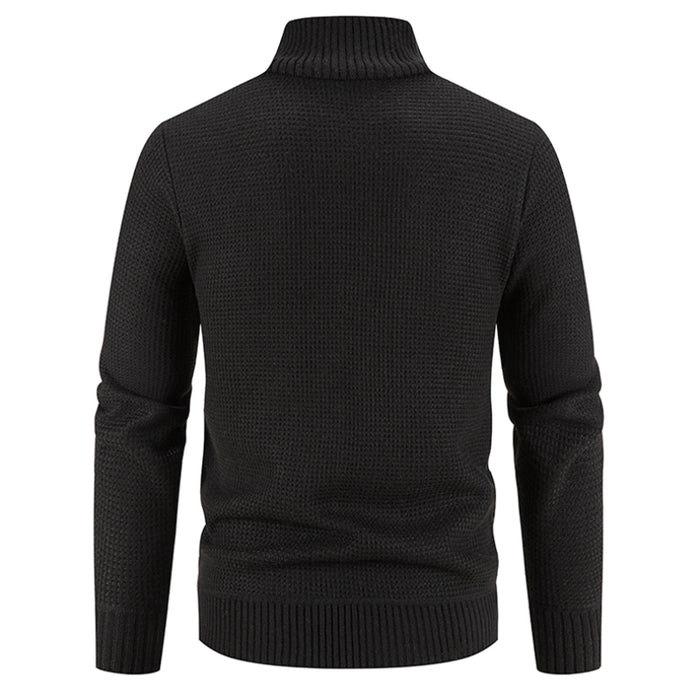 Men's Casual Patchwork Cardigan Jacket