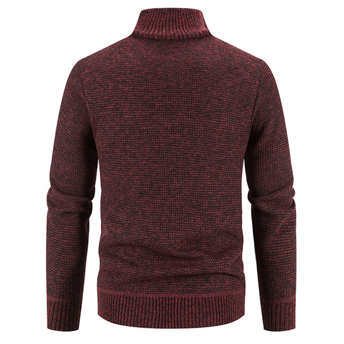 Men's Casual Patchwork Cardigan Jacket