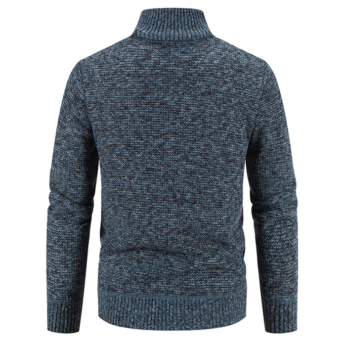 Men's Casual Patchwork Cardigan Jacket