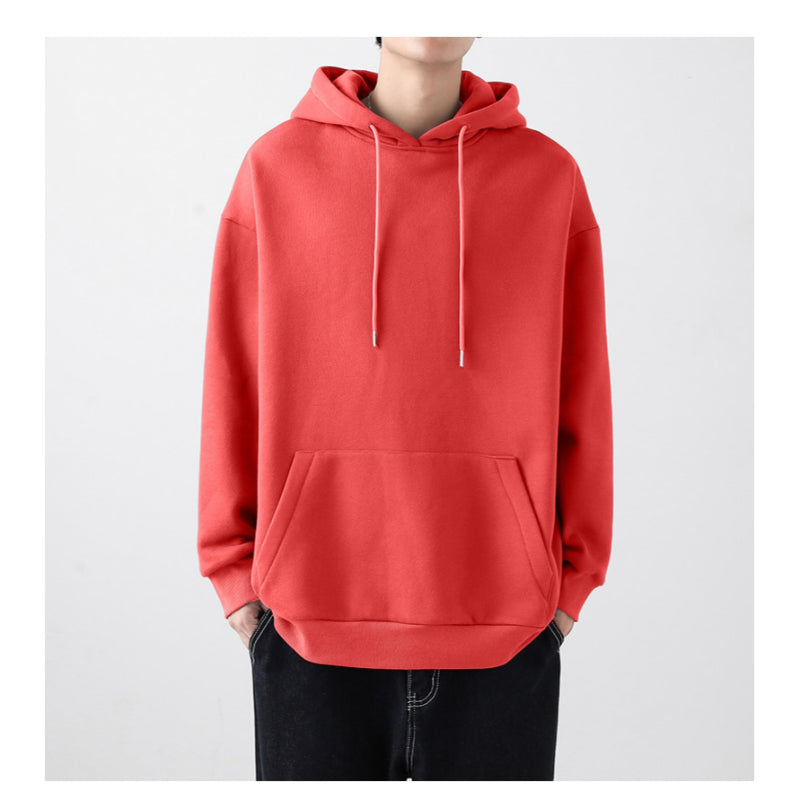 Men's Casual Solid Pullover Sweatshirt