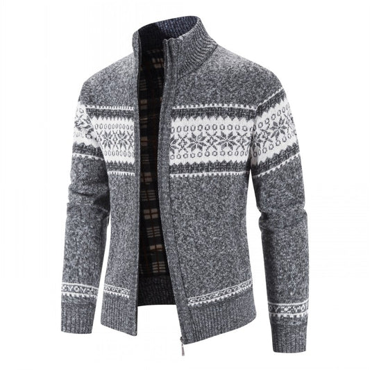 Men's Designer Knitted Cardigan Jacket