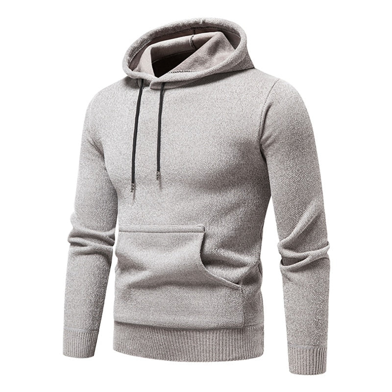 Men's Casual Hooded Pullover Sweatshirt