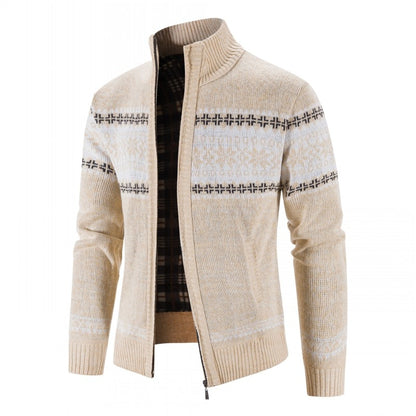 Men's Designer Knitted Cardigan Jacket