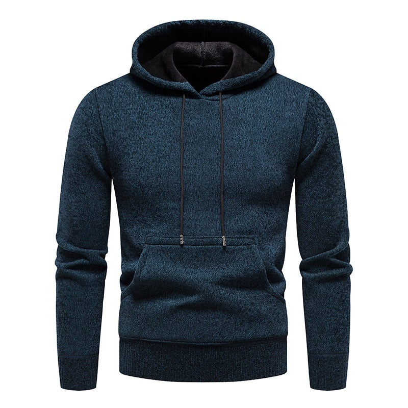 Men's Casual Hooded Pullover Sweatshirt