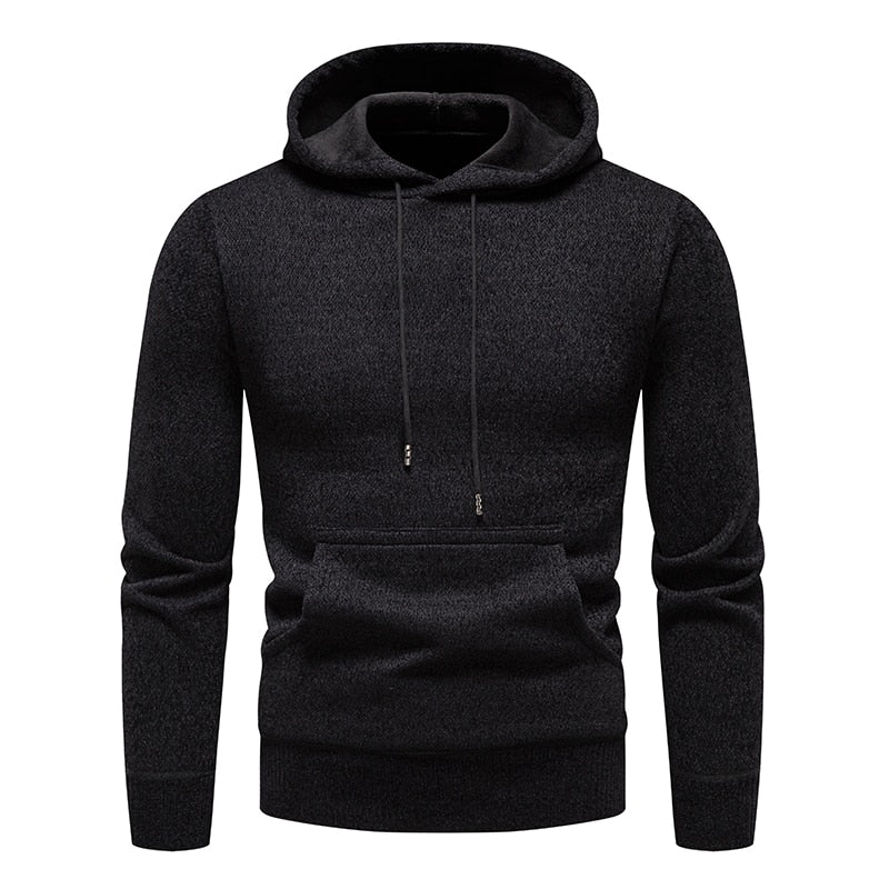 Men's Casual Hooded Pullover Sweatshirt