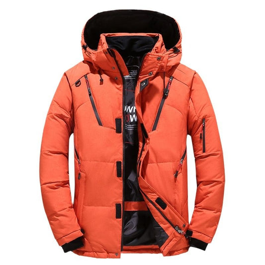 Men's Hooded Thick Warm Down Jacket