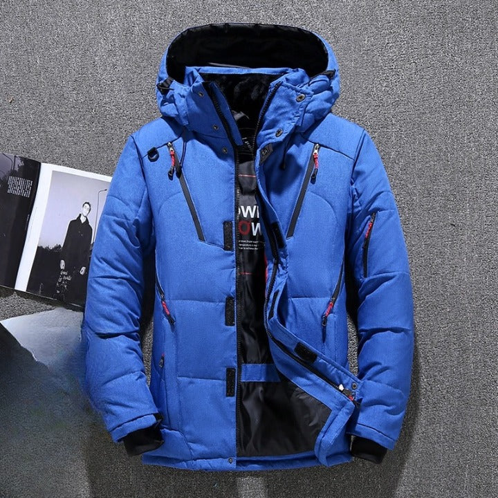 Men's Hooded Thick Warm Down Jacket