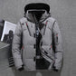 Men's Hooded Thick Warm Down Jacket