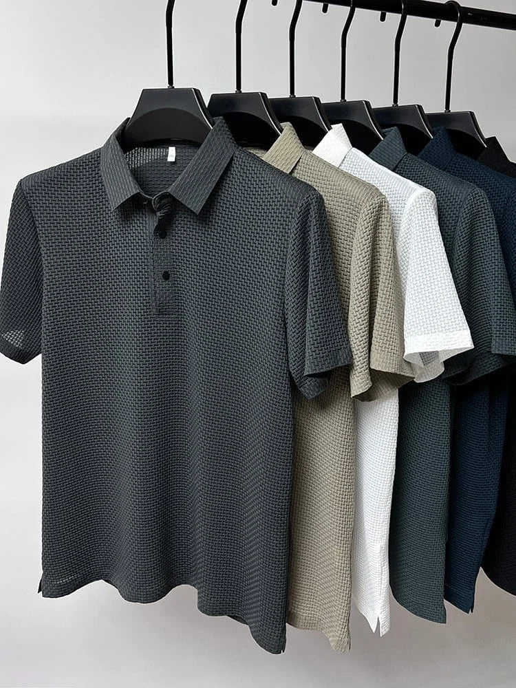 Men's Polo Ice Silk Shirt