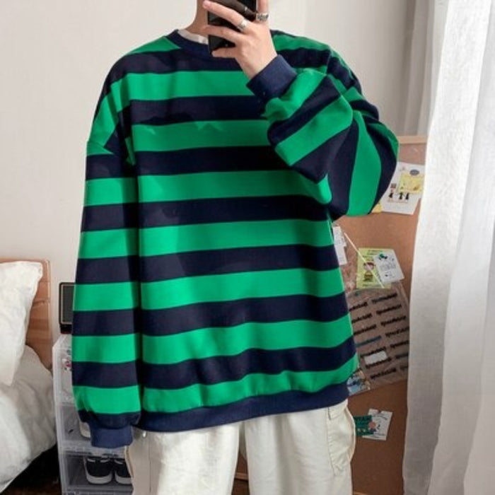 Men's Hoodie Hip Hop Sportswear Classic Stripes Design