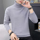 Men's High Neck Double Collar Thick Warm Pullover