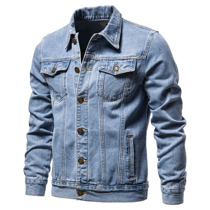 Men's Casual Oversized Denim Jacket