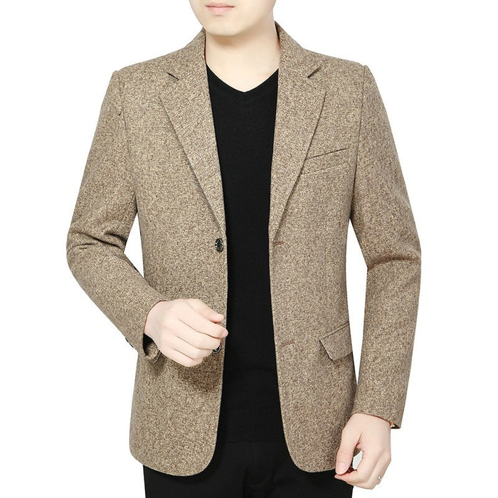 Men's Casual Single-breasted Slim Fit Blazer