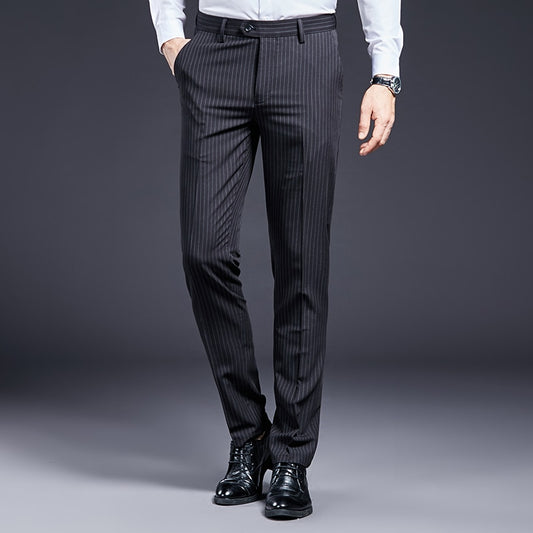 Men's Stripe Formal Trousers