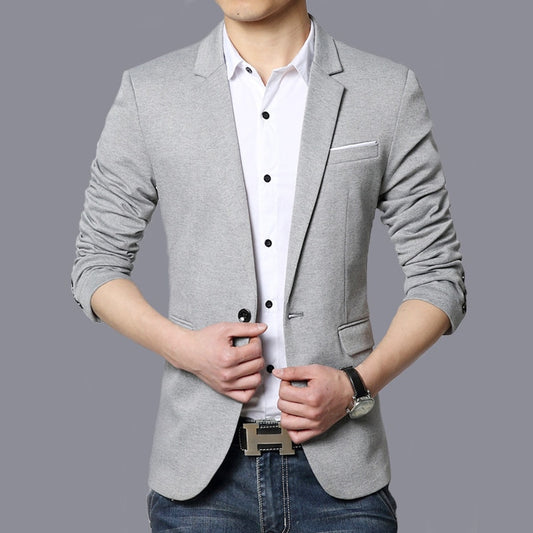 Men's Slim Fit Casual Blazer