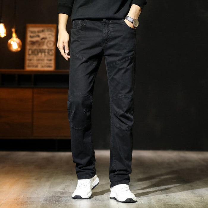 Casual Cotton Full Length Men's Trouser