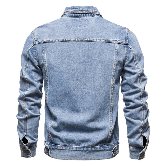 Men's Casual Oversized Denim Jacket