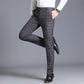 Men's Plaid Formal Suit Pant