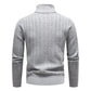 Men's Casual Half Zipper Pullover Sweater
