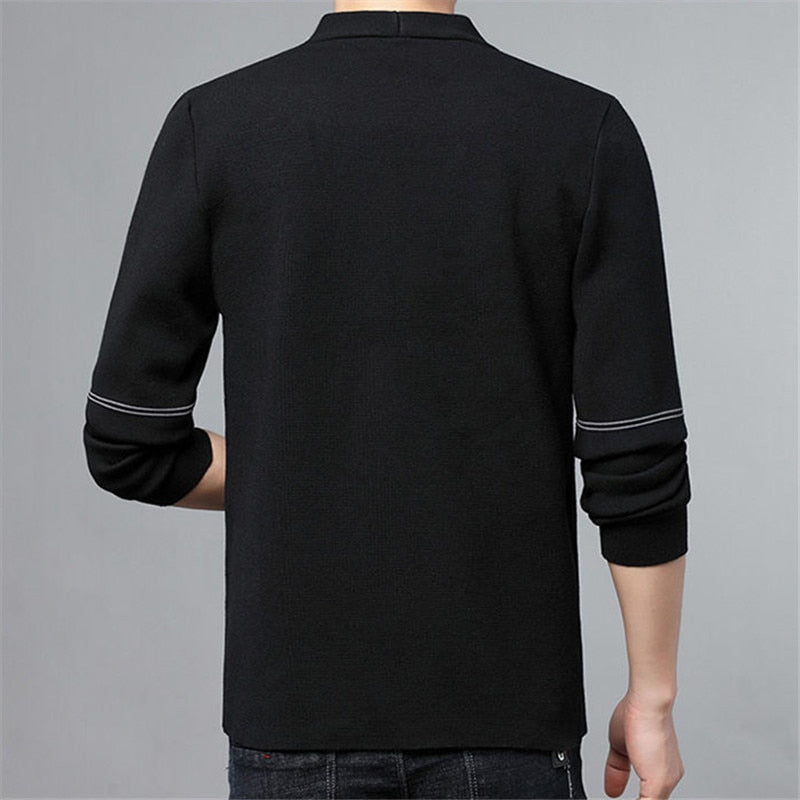 Men's Casual Slim Fit Knitted Cardigan