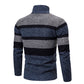 Men's Zipper Stand Collar Cardigan Jacket