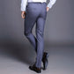 Men's Solid Formal Cotton Trousers
