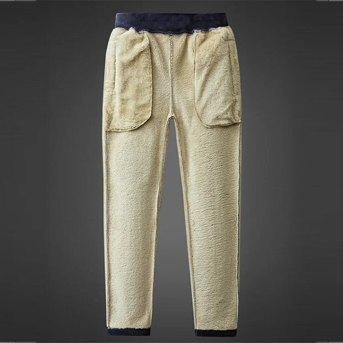 Casual Wool Full Length Men's Pant