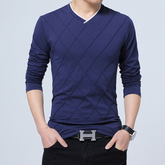 Men's Causal Slim Long Sleeve T-Shirt