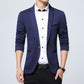 Men's Slim Fit Solid Casual Blazer