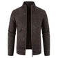 Men's Solid Knitted Cardigan Jacket
