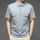 Men's Retro Style Cotton Pocketed T-Shirt