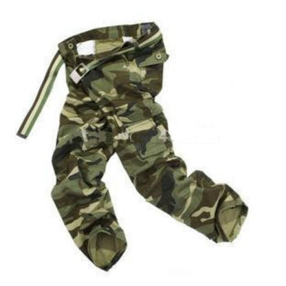 Men's Camouflage Comfortable Cargo Trouser