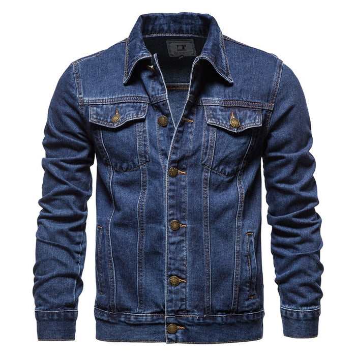 Men's Casual Oversized Denim Jacket